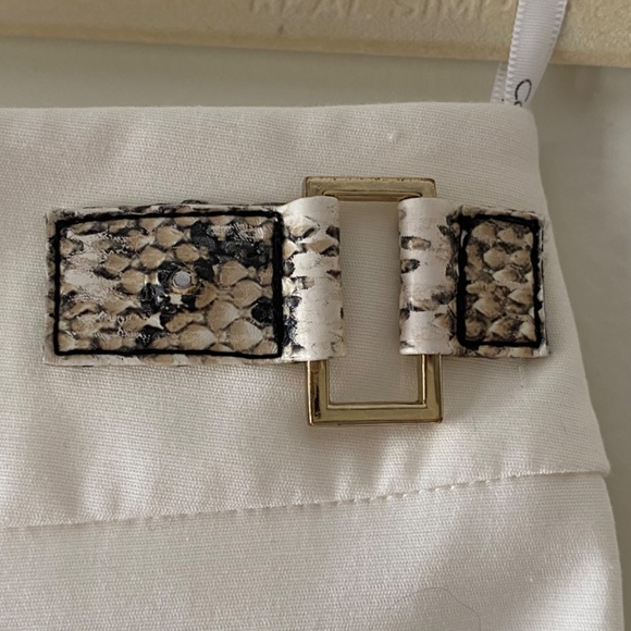 Calvin Klein Off-White Office Skirt Size 8 - Picture 3 of 5